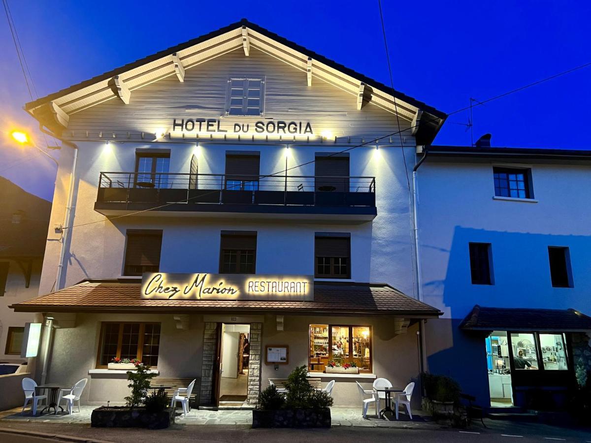 Hotel-Restaurant Le Sorgia Bellegarde-sur-Valserine Εξωτερικό φωτογραφία